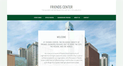 Desktop Screenshot of friendscentercorp.org
