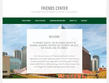 Tablet Screenshot of friendscentercorp.org